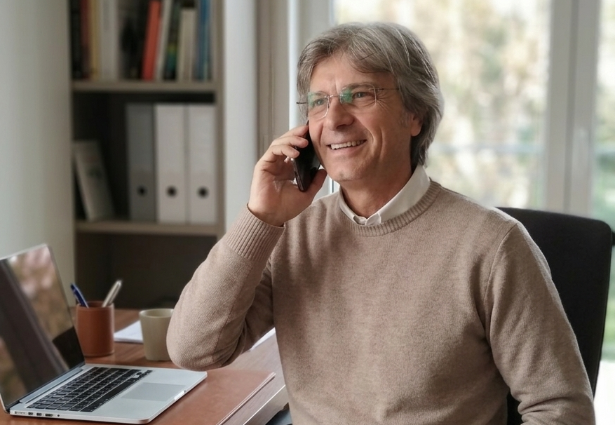 Antonio Magrisi al lavoro